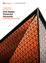 XYZ Model Financial Accounts - Simplified Disclosure 2023