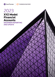 XYZ Model Financial Accounts - Dec Reporting And Update 2023