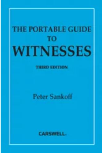 The Portable Guide to Witnesses 3rd Edition