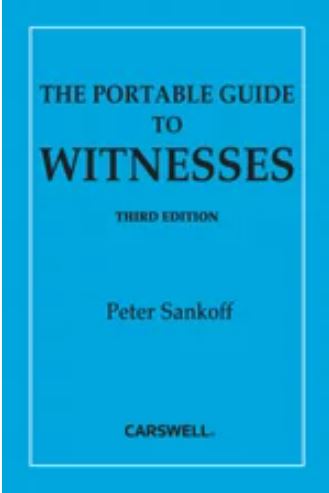 Picture of The Portable Guide to Witnesses 3rd Edition