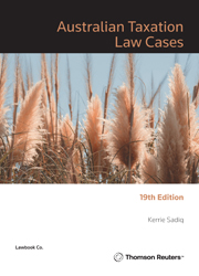 Picture of Australian Taxation Law Cases 19th Edition