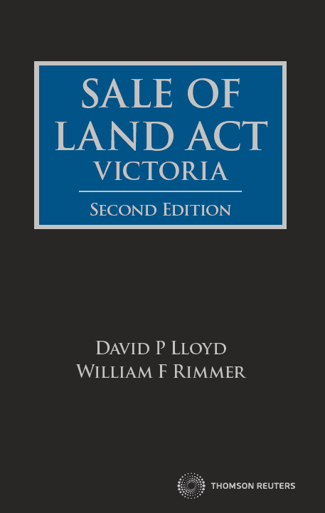 Sale of Land Act Victoria 2e - Book+eBook