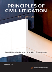 Principles of Civil Litigation Fifth Edition