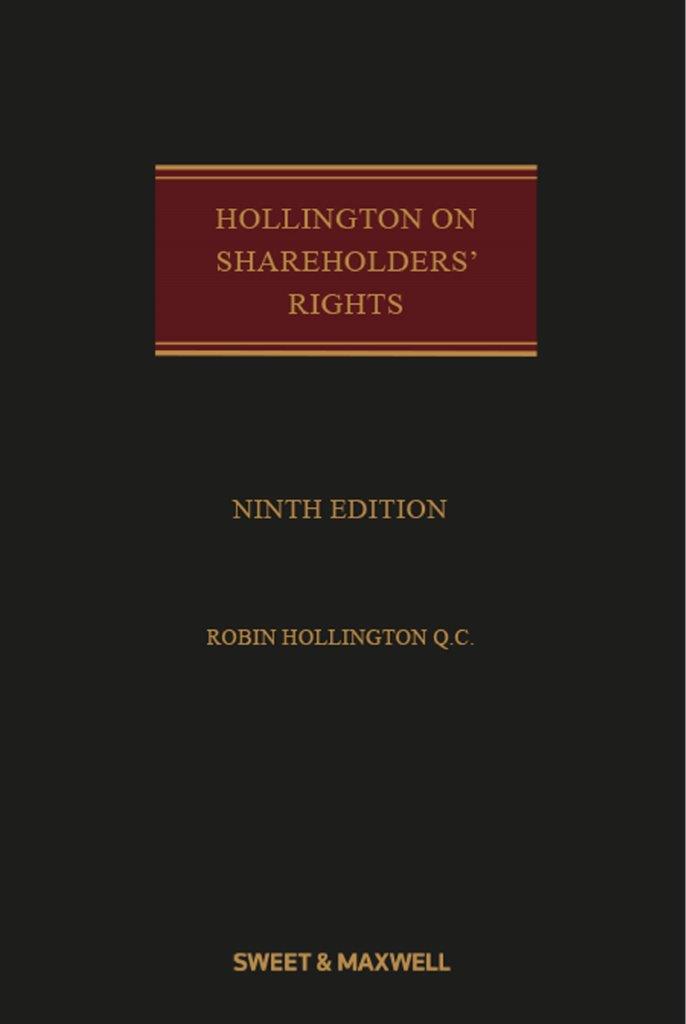 Picture of Hollington on Shareholders' Rights 10th Edition