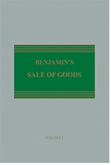Benjamin's Sale of Goods 12e eBook