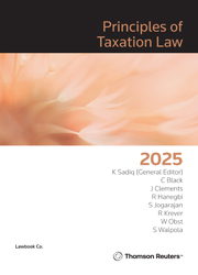 Picture of Principles of Taxation Law 2025