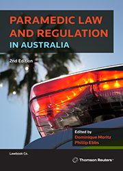 Paramedic Law and Regulation in Australia 2nd Edition