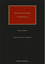 Picture of Documentary Evidence 15th Edition