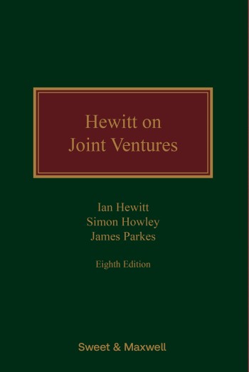 Picture of Hewitt on Joint Ventures 8th Edition