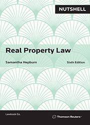 Picture of Nutshell: Real Property Law 6th Edition