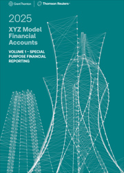 Picture of XYZ Model Financial Accounts - Volume 1 - SPFR 2025