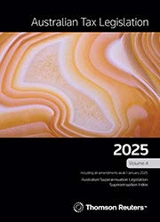 Picture of Australian Tax Legislation 2025 Volume 4