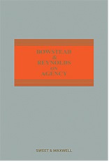 Picture of Bowstead and Reynolds on Agency 23rd Edition, Mainwork + Supplement