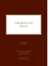 Picture of Theobald on WIlls 20th Edition