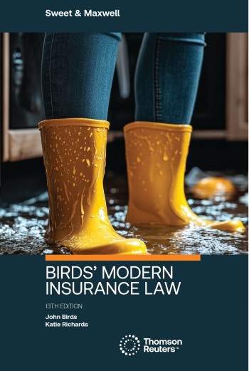 Picture of Birds' Modern Insurance Law 13th Edition