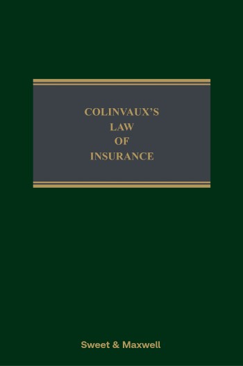 Picture of Colinvaux's Law of Insurance 14th Edition