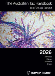 Australian Tax Handbook Tax Return Edition 2026