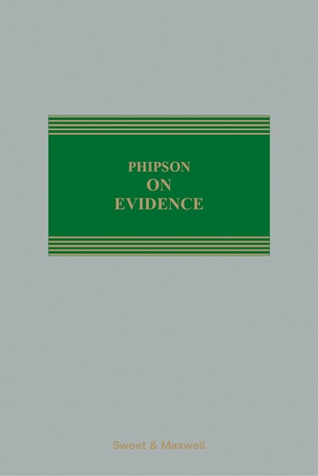 Picture of Phipson on Evidence 21st Edition