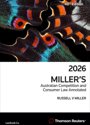 Miller's Ausn Comp and Cons Law Annotated 48th Edition