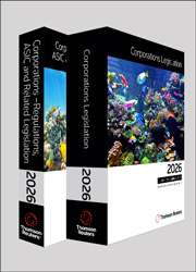 Corporations Legislation 2026 (2 Volumes)