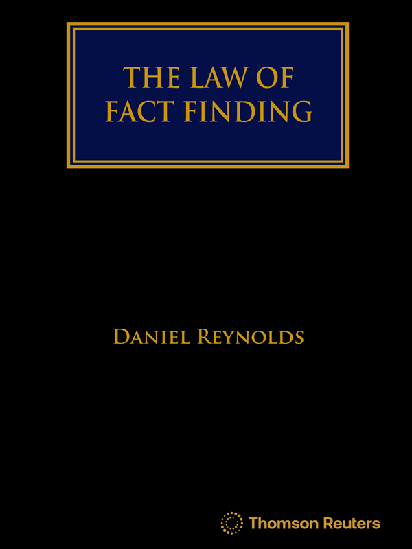 The Law of Fact Finding