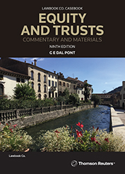 Equity and Trusts: Commentary and Materials Ninth Edition