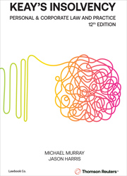 Keay's Insolvency: Personal and Corporate Law and Practice 12th Ed