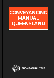 Conveyancing Manual Queensland Christensen