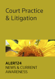 Alert 24 – Court Practice & Litigation