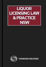 Liquor Licensing Law & Practice NSW