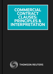 Commercial Contract Clauses: Principles & Interpretation