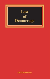 The Law of Demurrage 5th Edition