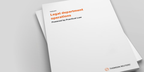 Get started with legal department operations
