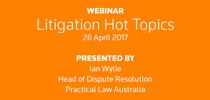 Litigation Hot Topics