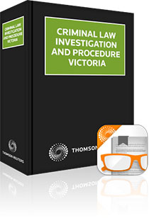 Criminal Law Investigation and Procedure Victoria